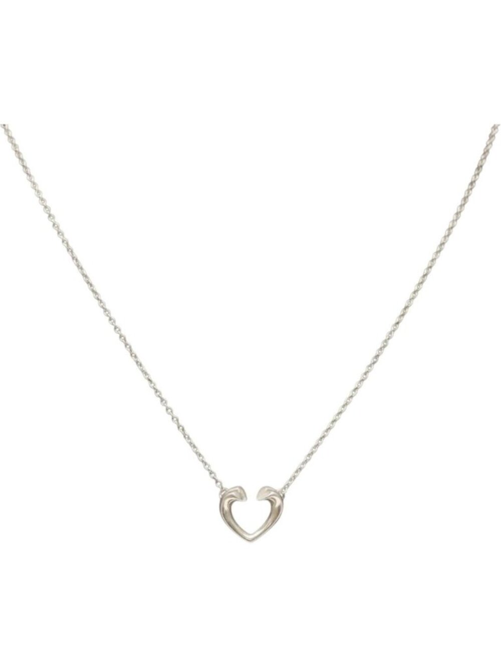 TIFFANY&Co. New Tenderness Heart Necklace Ag925 Silver